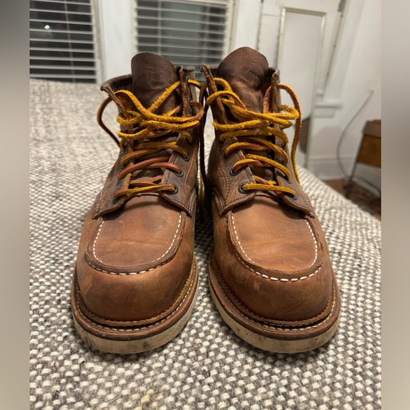 Redwing 6 inch moc. Worn twice.size 9.5 - Picture 6 of 7
